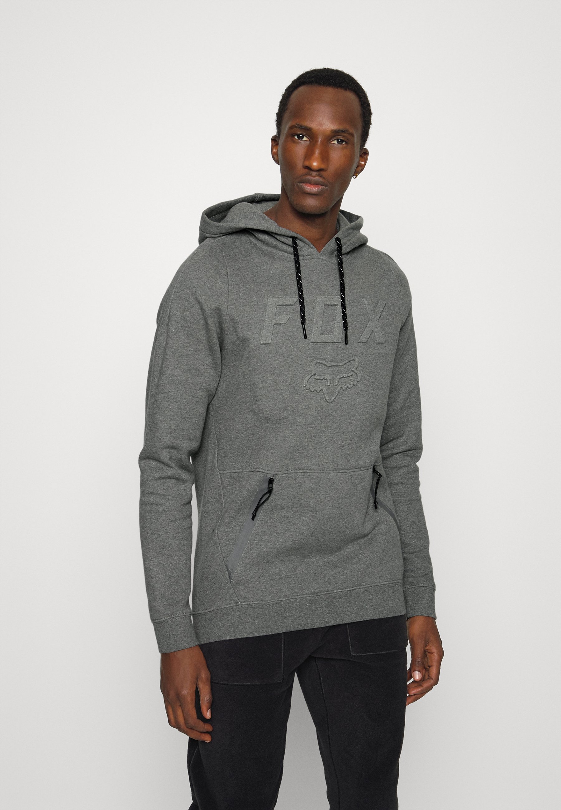 bD9Im Uomo Fox Racing BACKLASH - Felpa con cappuccio - heather graph/grigio bD9Im Uomo Fox Racing BACKLASH - Felpa con cappuccio - heather graph/grigio