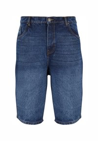 HEAVY - Denim shorts - new dark blue washed
