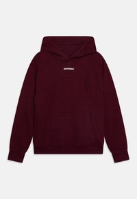 Abercrombie & Fitch Jersey con capucha - bordeaux