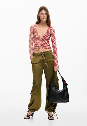 Desigual MEDIUM CUT-OUT - Bolso de mano - black