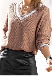 LASCANA Maglione - camel