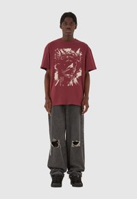 MJ Gonzales JESUS X HEAVY - T-shirts print - cherry