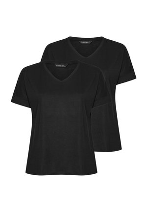 2 PACK V-NECK  - T-shirt basic