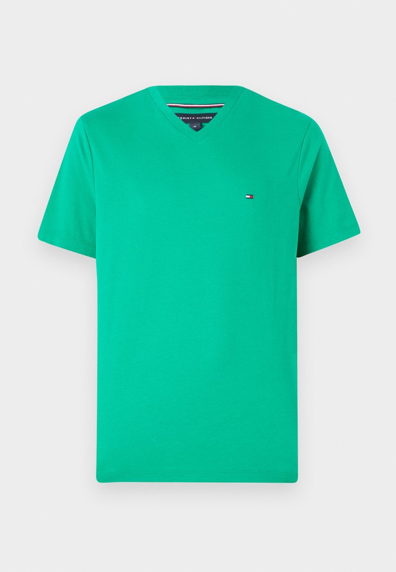 Tommy Hilfiger T-shirt basic groen Tommy Hilfiger T-shirt basic groen