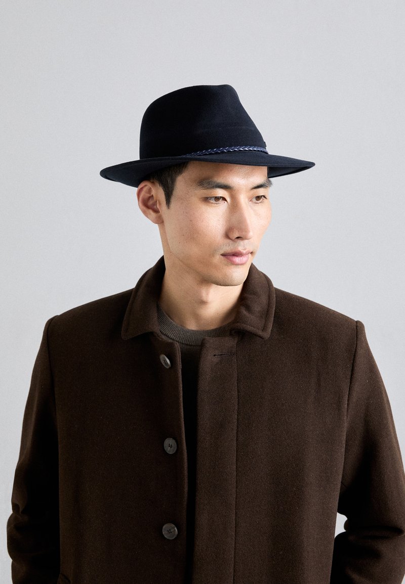 Borsalino FELTRO UNISEX - Hatte - mirtillo cinta