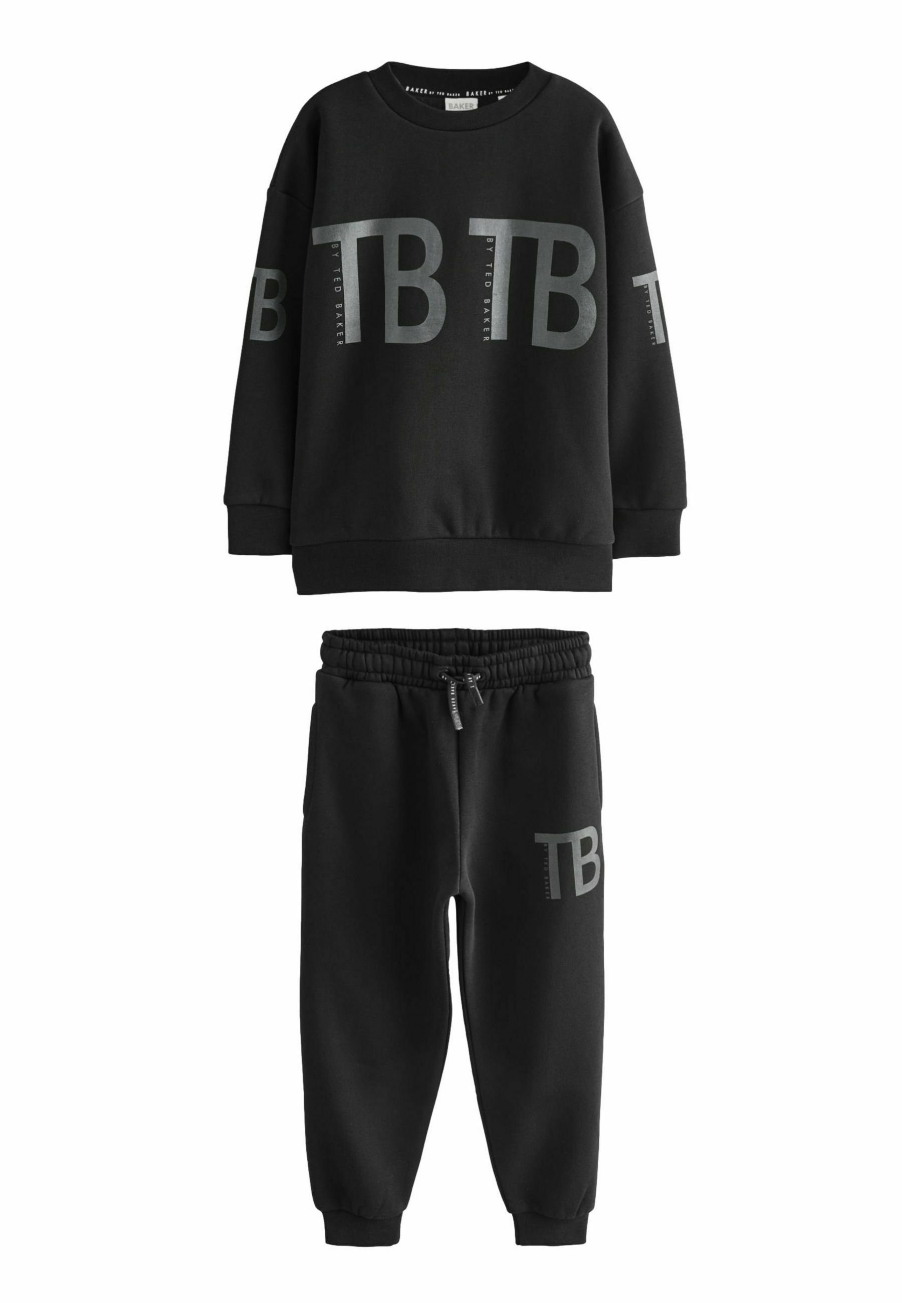 Baker by Ted Baker JOGGERS SET - Tracksuit - black - Zalando