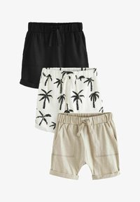 Selected, monochrome palm trees