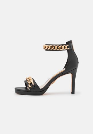 Højhælede sandaletter / Højhælede sandaler - black