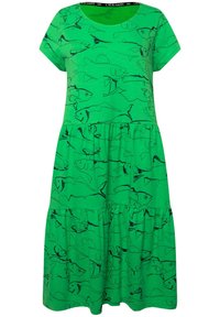 LAURASØN RUNDHALS HALBARM - Jerseyklänning - mint green