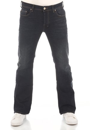 Bootcut jeans - black denim