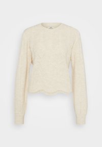Shelley O Neck 2 4 Knit Top Birch