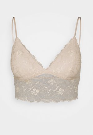 LEAH - Trojúhelníková podprsenka - beige