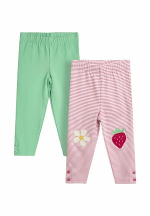 APPLIQUÉ KNEE  2 PACK - Leggings - Hosen - pink strawberry daisy