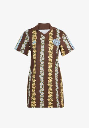 adidas Sportswear, ADIDAS SPORTSWEAR ADIDAS X FARM RIO DRESS - Vestido camiseta - auburn clear sky multicolor