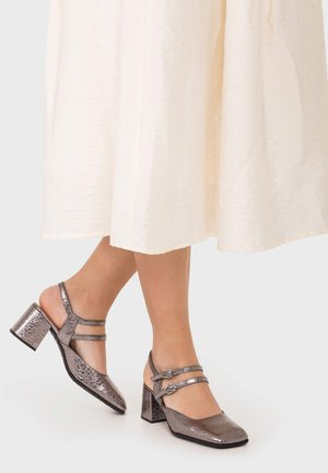 WONDERS TACONES ANILA 02 PLOMO WONDERS - Tacones - metalizados