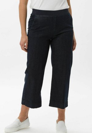 PAM CULOTTE - Relaxed fit jeans - dark blue