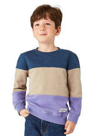 Band of Rascals 3C BLOCK - Sweatshirt - blue lila