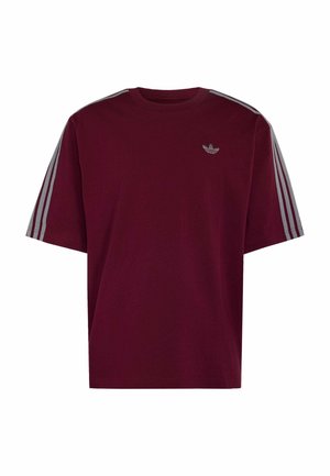 adidas Originals, 3S TEE - T-Shirt print - maroon