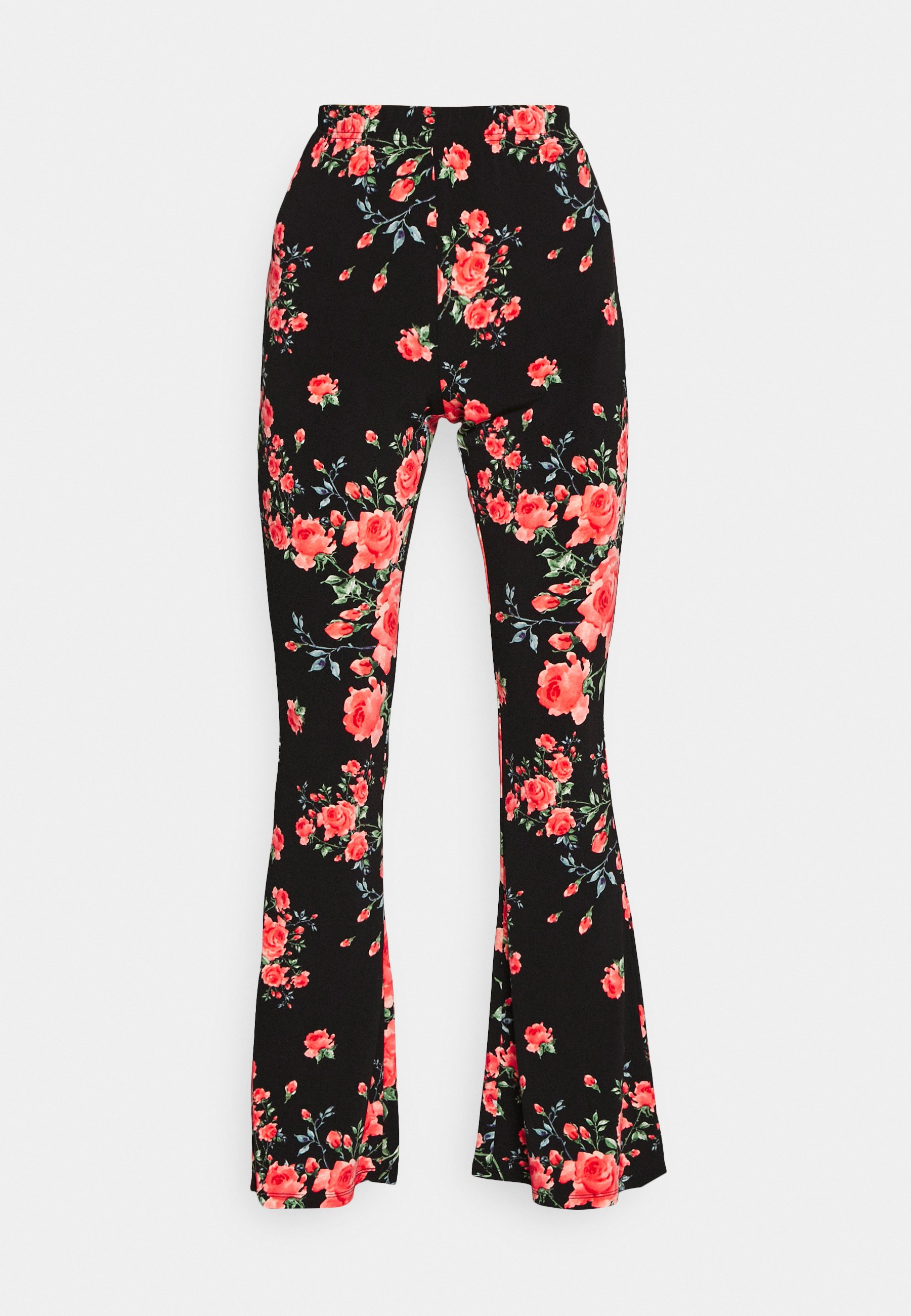 Vila VICOSMO FESTIVAL PANTS - Broek - black/Zwart - Zalando.nl