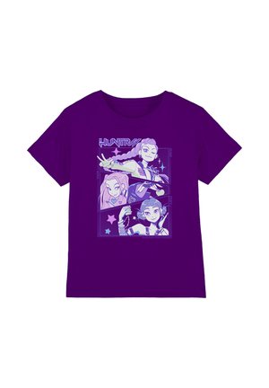 K-POP DEMON HUNTERS - ANIME HUNTRIX - Print T-shirt - purple