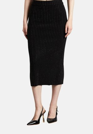 ORIGINAL CON DETALLES - Falda de tubo - black