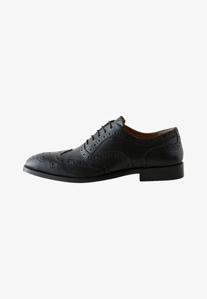 Next, - Biznesowe buty sznurowane