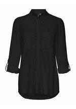 VERO MODA Camicia Lunga Donna – Stile Boho Chic Con Colletto E Maniche 3/4 - 6