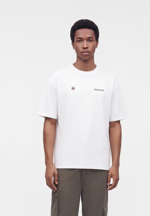 Pegador, PEGADOR OVERSIZED PITIGLIANO - T-shirt imprimé - weiß