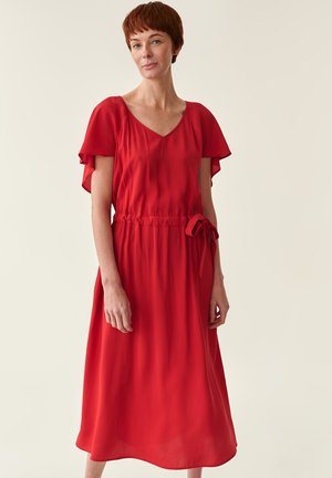 OSTA - Hverdagskjole - red