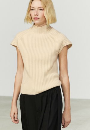 Massimo Dutti, T-shirt basic - yellow