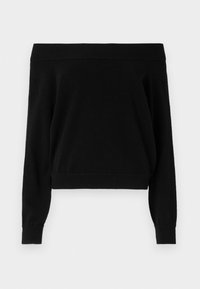 EUGENA - Strickpullover - black