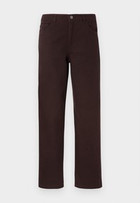 ONLBESSIE WIDE PANT - Wide leg - red mahogany