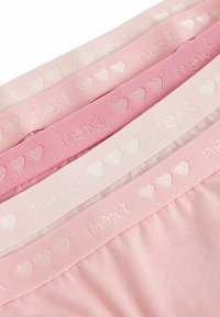 Next 5 PACK - Bikiniunderdel - pink heart elastic