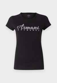 Print T-shirt - black