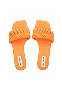 Steve Madden A ZOCCOLO - Sandalias planas - orange 575