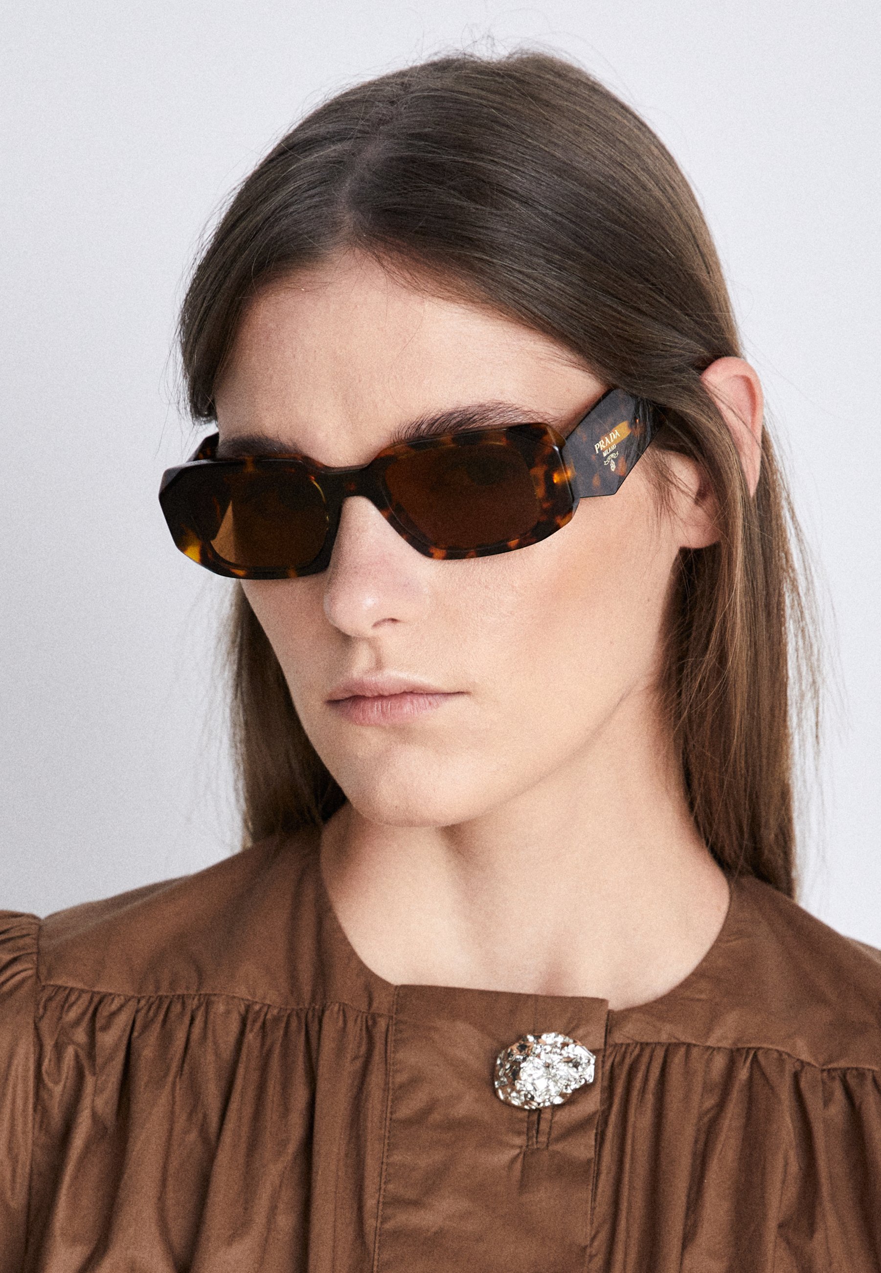 prada brown sunglasses
