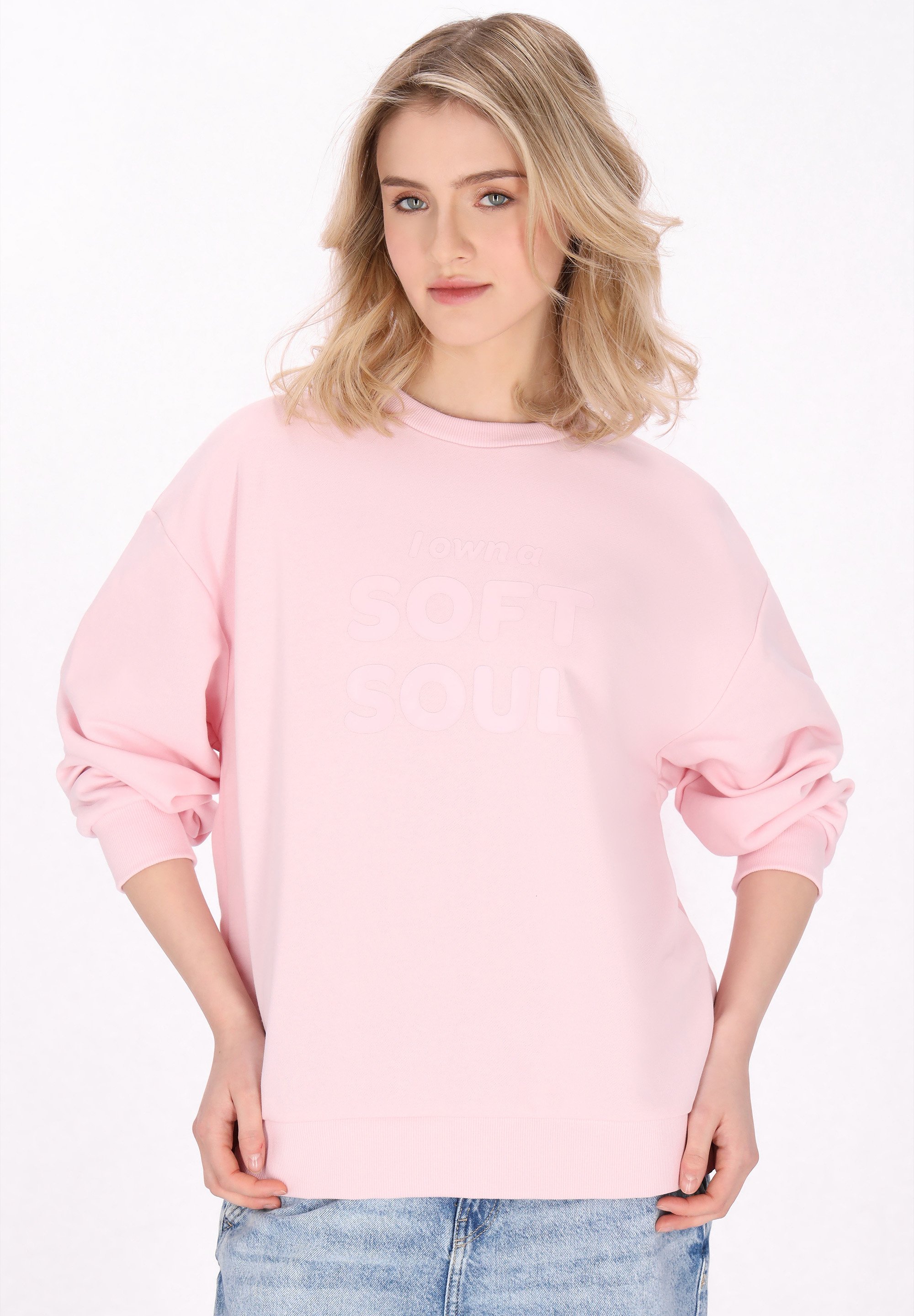 myMo Sweatshirt light rose/pink Zalando