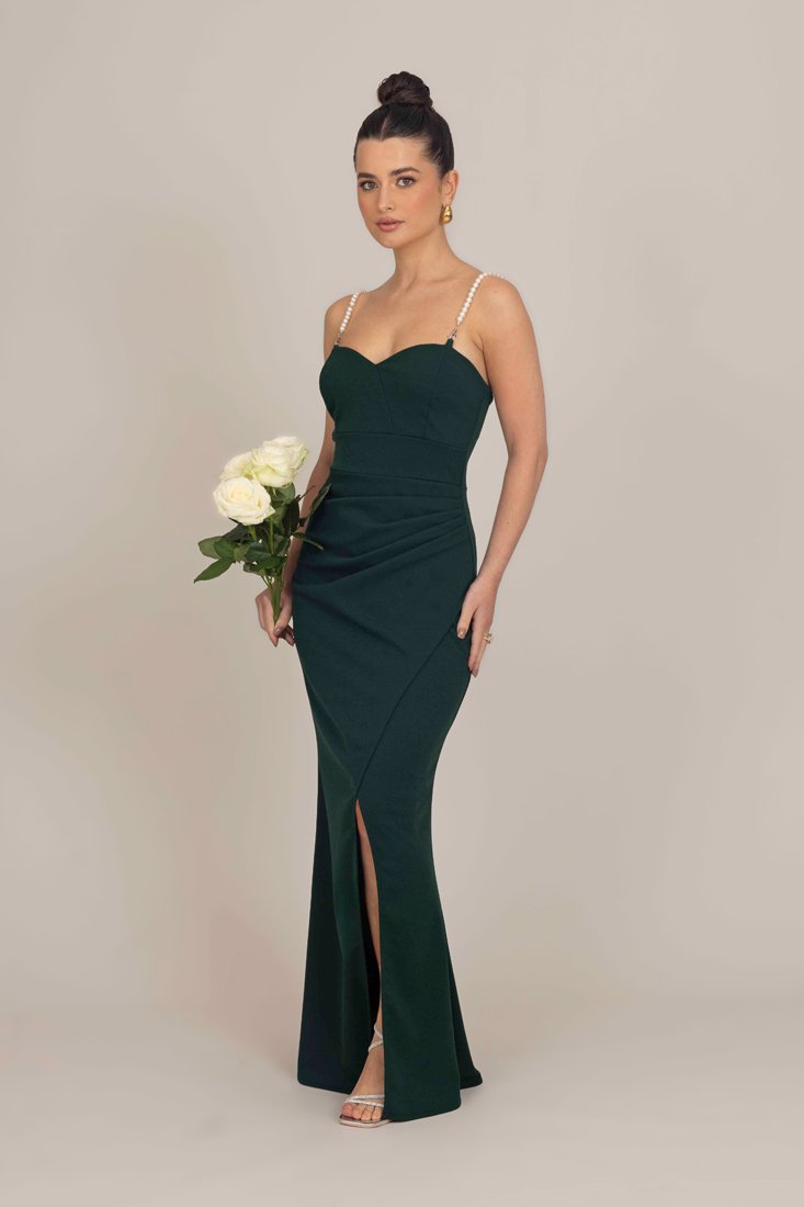 WAL G PETITE SERENA MAXI DRESS - Occasion wear - forest green/dark green -  Zalando.ie