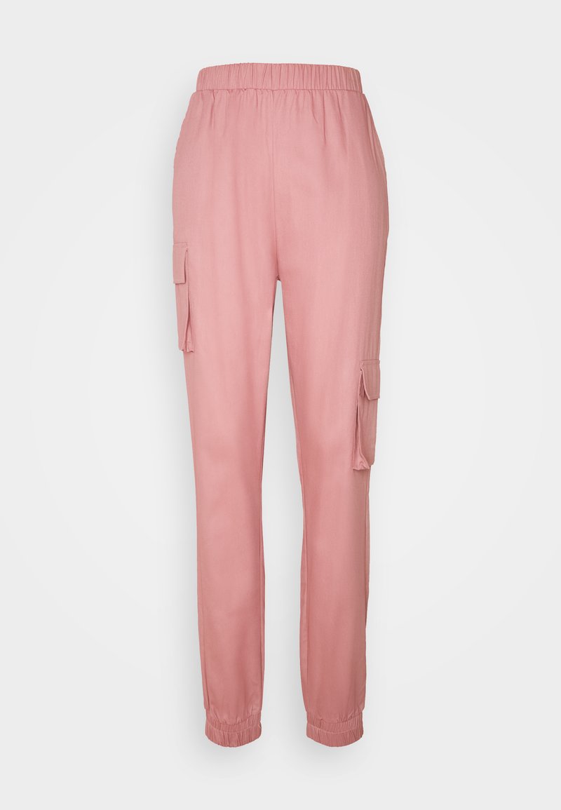 Missguided Tall Broek donkerroze Missguided Tall Broek donkerroze
