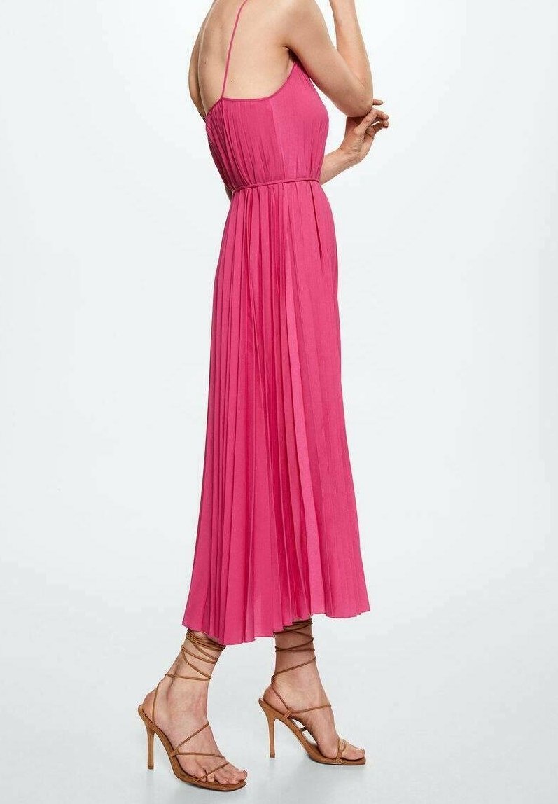 thermal knit dresses Vintage Thermal Midi Dress in Umber