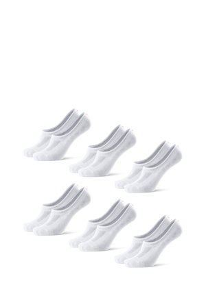 BAMBOO 6 PACK - Socquettes - white