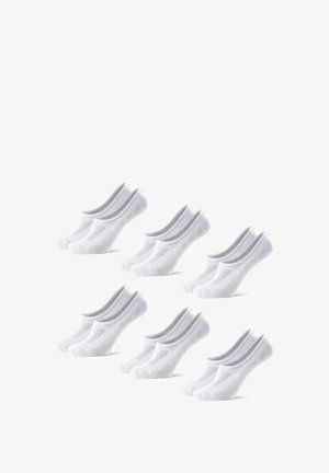 6 PACK - Calcetines tobilleros - white