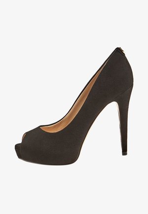 Guess, Talons hauts à bout ouvert - black