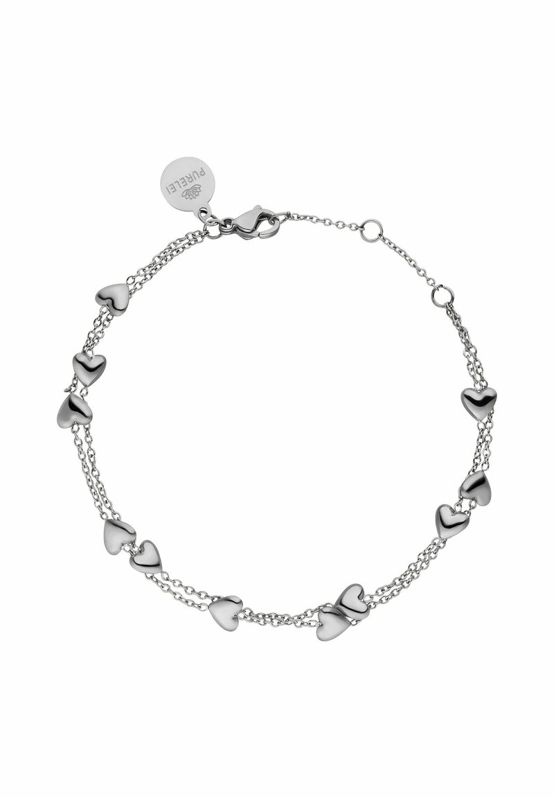 PURELEI ALOHI HEART - Bracelet - silberfarben