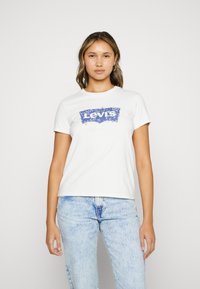 Levi's® THE PERFECT TEE - Printtipaita - egret