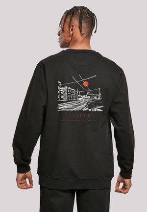 ESCAPE DISCOVER THE WORLD TOWN TRAIN STATION - Sweatshirt - schwarz