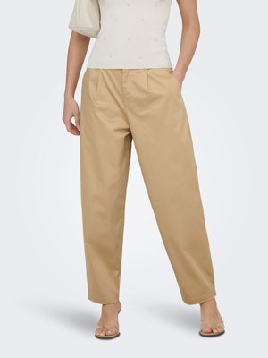 ONLY CHINO HOSE ONLCASIL BARREL FIT CHINO HOSE - Chino - irish cream