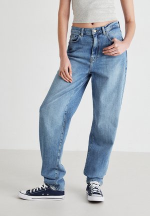 Mom Jeans - blue denim