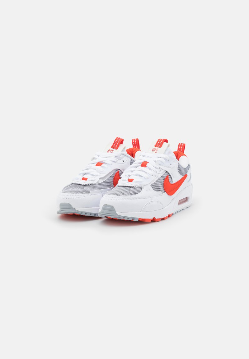 Nike Sportswear WMNS AIR MAX 90 FUTURA Zapatillas - white/picante red/plum eclipse/earth/blanco - Zalando.es