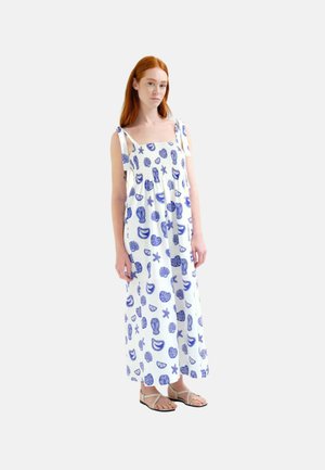 Compañía fantástica, VESTIDO LARGO ESTAMPADO - Vestido largo - blanco